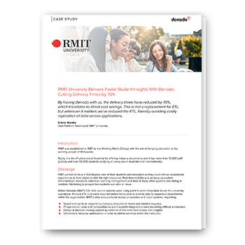 RMIT University Accelerates Student-Centric Services with Governed, Real-Time Data Access, Cutting Delivery Times by 70%