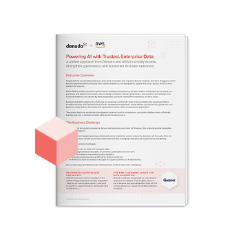 Denodo + AWS: Powering AI with Trusted, Enterprise Data