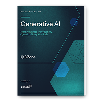 DZone Trend Report: Generative AI