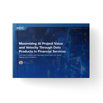 Maximizing AI Project Value and Velocity Through Data Products in Financial Services
