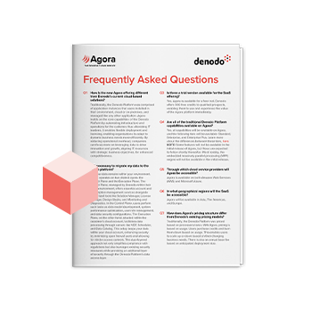 Agora: The Denodo Cloud Service FAQ