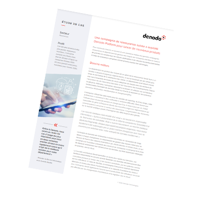 Une compagnie de réassurance suisse a exploité Denodo Platform pour lancer de nouveaux produits