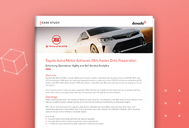 Toyota Astra Motor Achieves 95% Faster Data Preparation