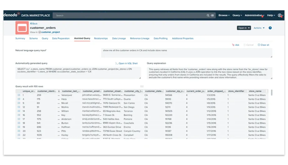 GenAI-Powered Natural-Language Querying